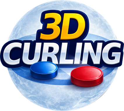 3D Curling Logo
