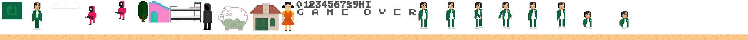 Dino Chrome Online Game Squid Game 2